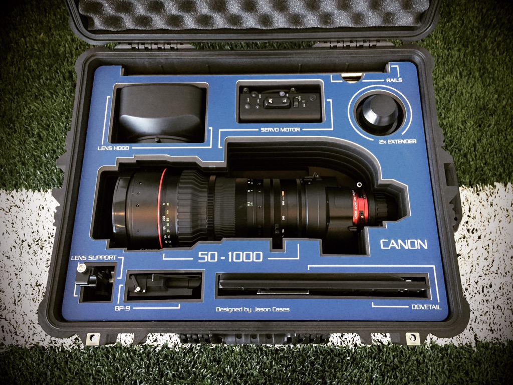TAFilms's tweet image. Loving our first custom case for the #50to1000 made by @jasoncases.  First class operation.  #jasoncases #canon