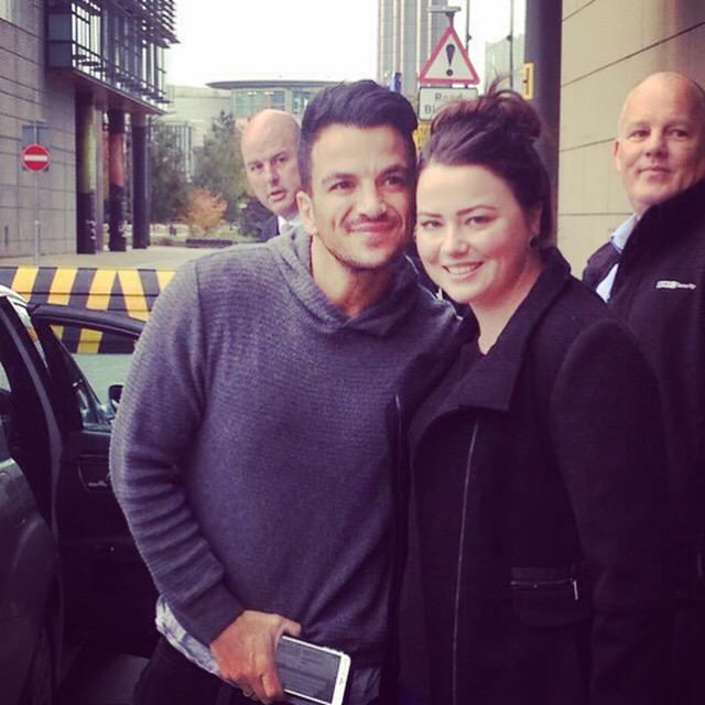 ssavage2988's tweet photo. Bumped into the lovely @MrPeterAndre on way to #rankinchallenge #rankinselection @traffordcentre 😁 http://t.co/O5xroWJLkn