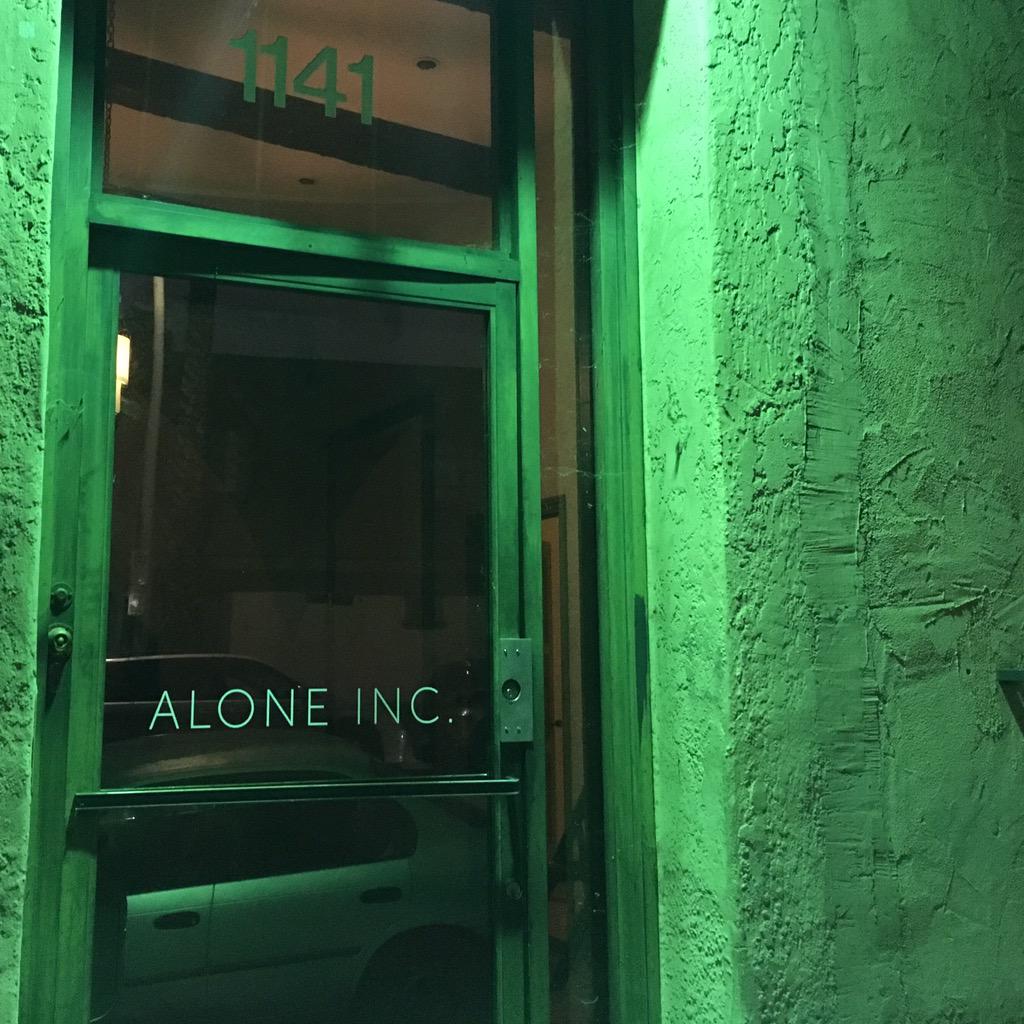 BehindThrills's tweet photo. Alone Inc. Entrance to your 45 minute experience. #thealoneexperience #aloneexperience #alone http://t.co/LsyRnuU34J