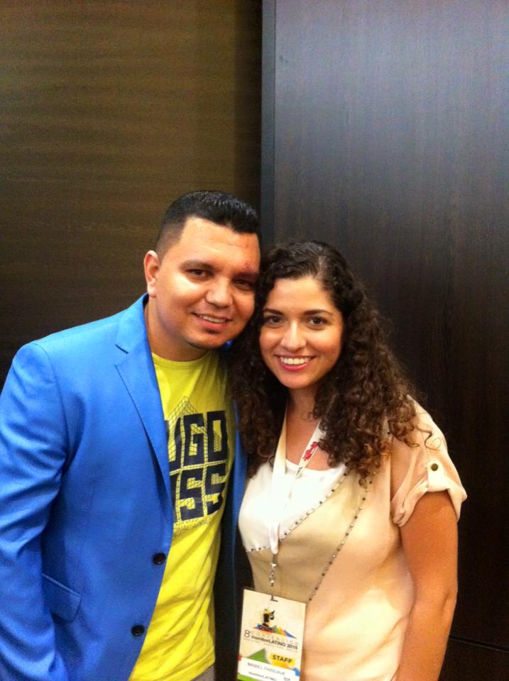 MabelPardave's tweet photo. Con un gran compositor @luciano_luna_  en la #CML15 http://t.co/7b84pnXWWx