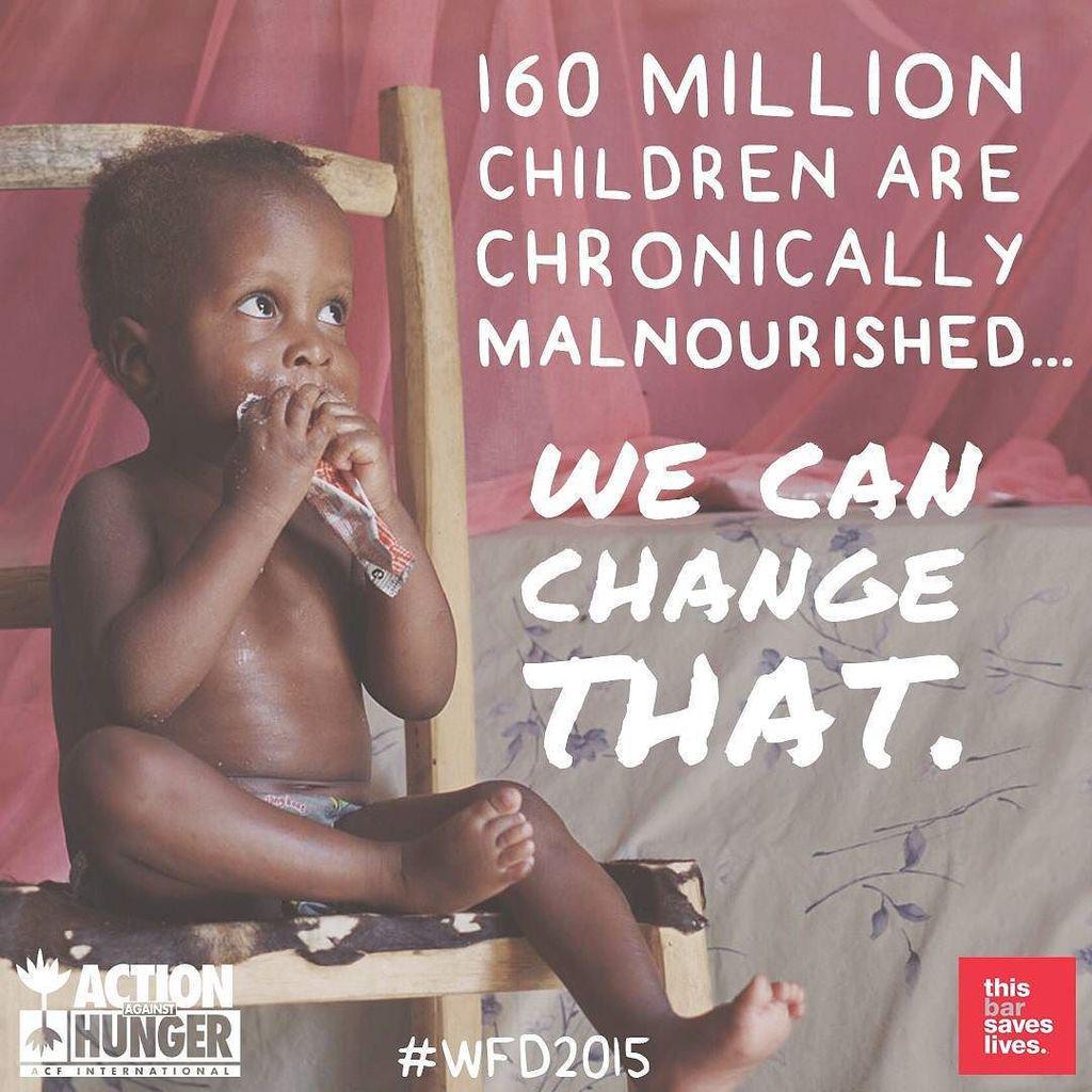 Today is #WorldFoodDay and we're wanting to support our friends at @thisbar and their fight against malnutrition ar…