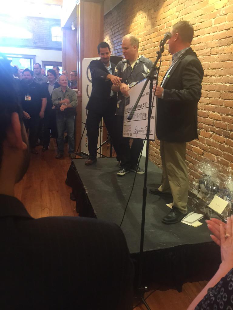 BinaryStarSys's tweet image. Perfect wins $125k growth stage #BVC2015