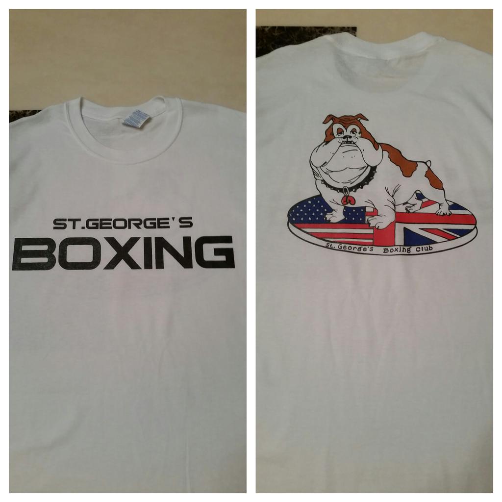 StGeorgesBoxing's tweet photo. Shirts just in $18 http://t.co/QXJTMhxtjI