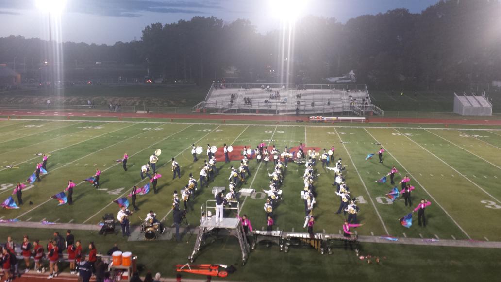 colonia_band's tweet photo. 14-12 Patriots lead at halftime. #ColoniaPride #GoColonia http://t.co/ijXsfvpupp