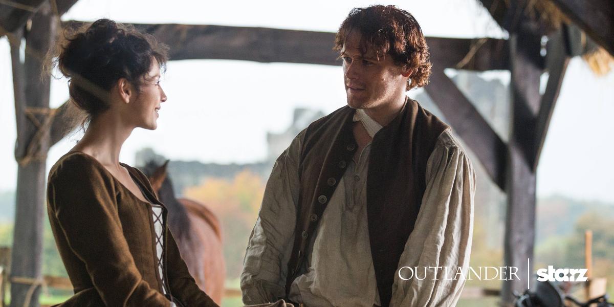 Outlander (@outlander_starz) on Twitter photo Tweet your burning questions with #AskOutlander for a chance to see <a href="/SamHeughan/">Sam Heughan</a> & <a href="/CaitrionamBalfe/">Caitríona Balfe</a> answer on video! Tweet your burning questions with #AskOutlander for a chance to see <a href="/SamHeughan/">Sam Heughan</a> & <a href="/CaitrionamBalfe/">Caitríona Balfe</a> answer on video!