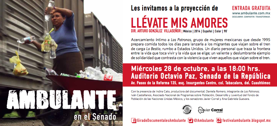 AmbulanteCuerna's tweet photo. ¡Regresamos! Los esperamos el miércoles 28 de octubre para una función más de #AmbulanteEnElSenado http://t.co/murM21WsBo