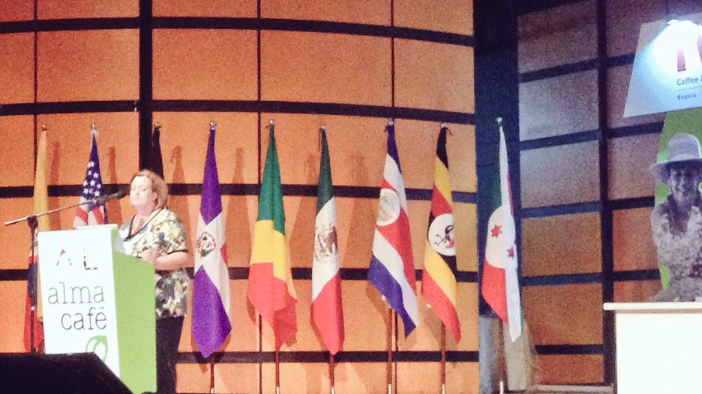 "The associations that succeed are being run by the people wanting change," Penelope Hurndell, ITC @cafedecolombia