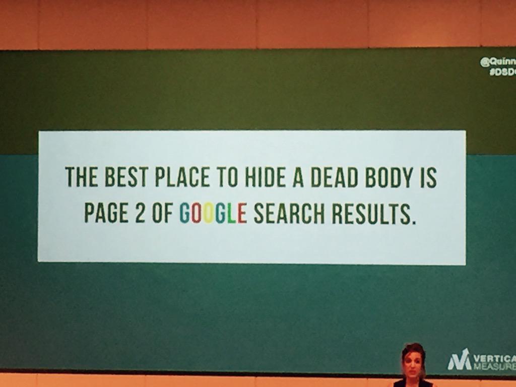 ChipotleRob's tweet image. Great slide from #DSDC15 this week!
