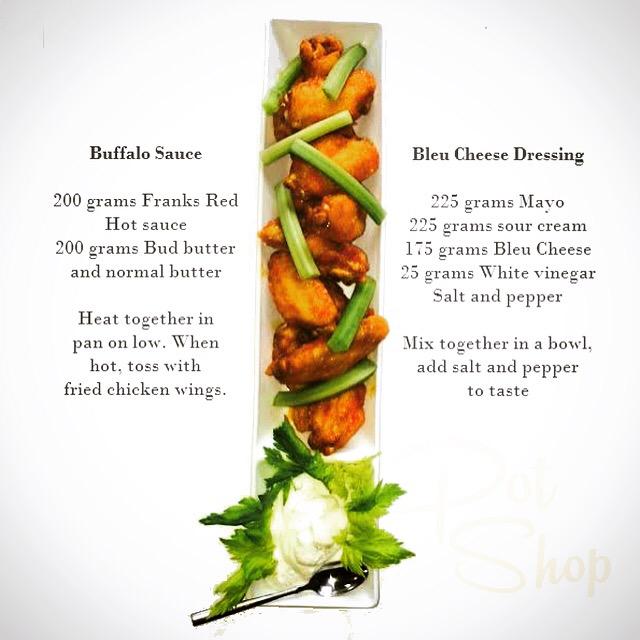 PotShopSeattle's tweet photo. It's Friday. Which means it's celebration time. Which means it's wing night. 😎 #edibles #recipe http://t.co/kqGwsUv722