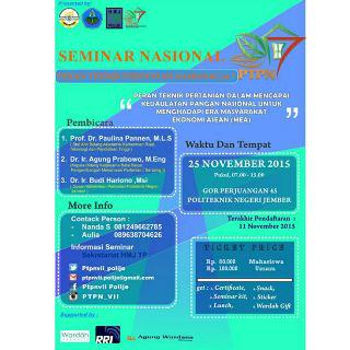 lien_thanks's tweet photo. Ngga kerasa udah H-39 menuju semnas PTPN7, ayo yg belum daftar buruan daftar info bisa hubungi @PTPNVII_Polije ;) http://t.co/NqzzW8oQn4