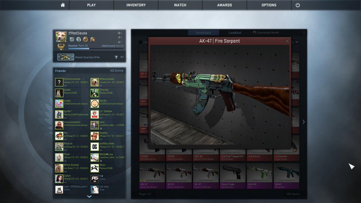 *FIELD TESTED AK-47 FIRE SERPENT GIVEAWAY* RT and FOLLOW to enter! Winner will be chosen 10/23. GL