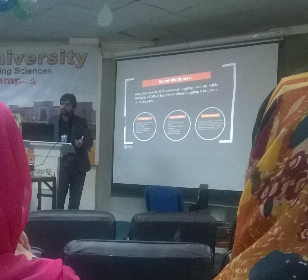 Hamna_Shakeel's tweet image. #DrupalCampPeshawar #Drupal #Peshawar