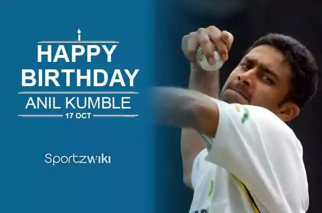  Happy Birthday ANIL KUMBLE 