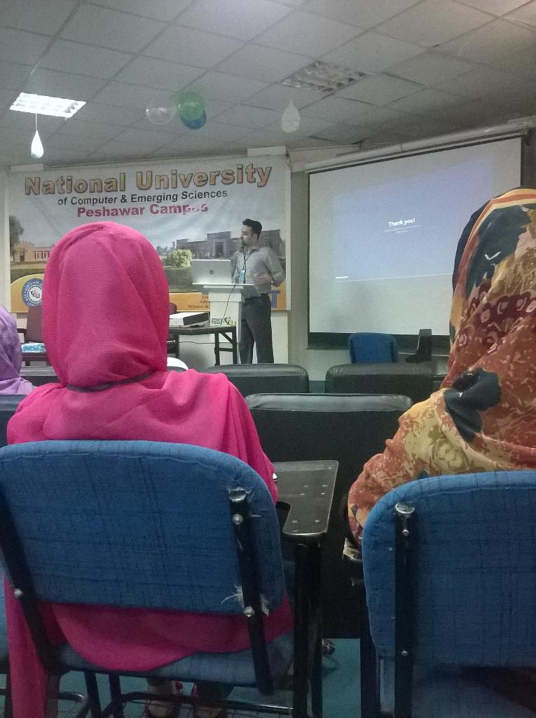 Hamna_Shakeel's tweet image. @jibranijaz at #DrupalCampPeshawar #Peshawar #Drupal