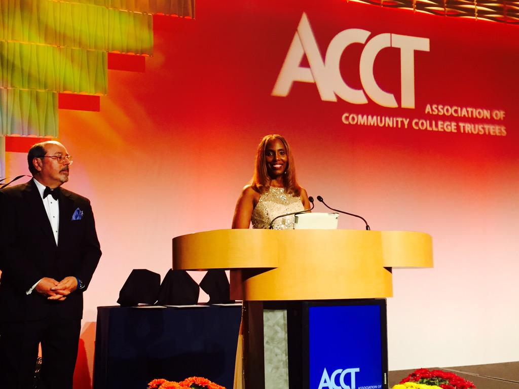 CCTrustees's tweet photo. The ACCT Awards gala begins... #ACCT2015 http://t.co/Cl3nw1Bpht