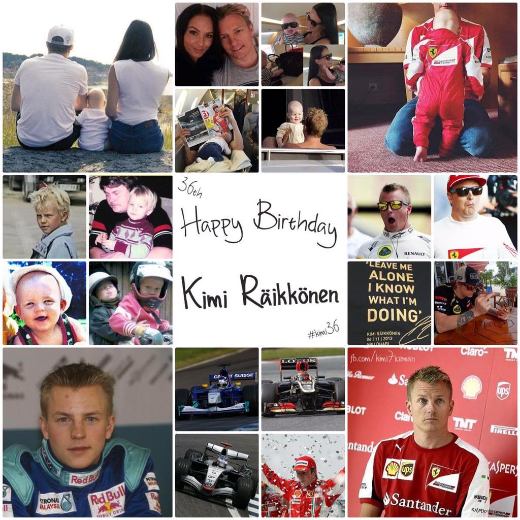 Happy Birthday Kimi Raikkonen     