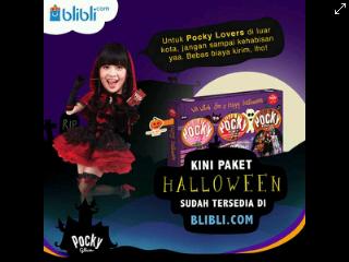 Bynti_23's tweet photo. Aaaaaah! Gila pocky Helloween! mau :' http://t.co/ptTb4EkblR
