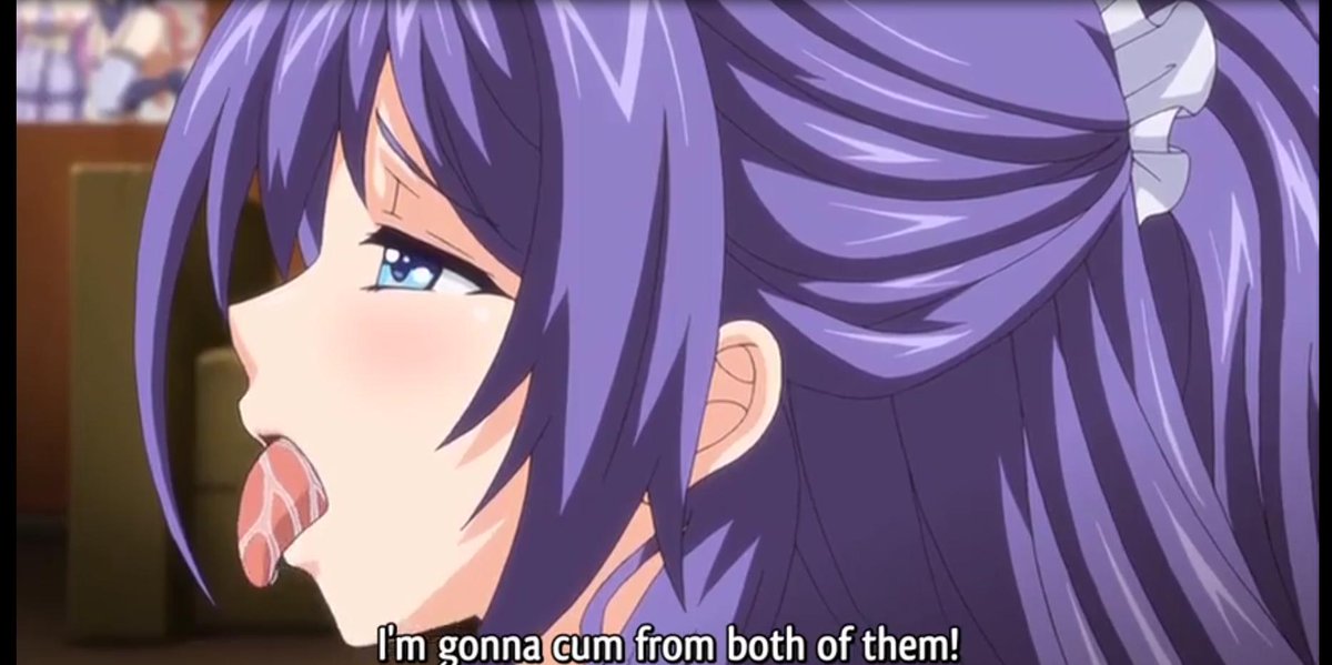 Purple Hair Hentai Girl