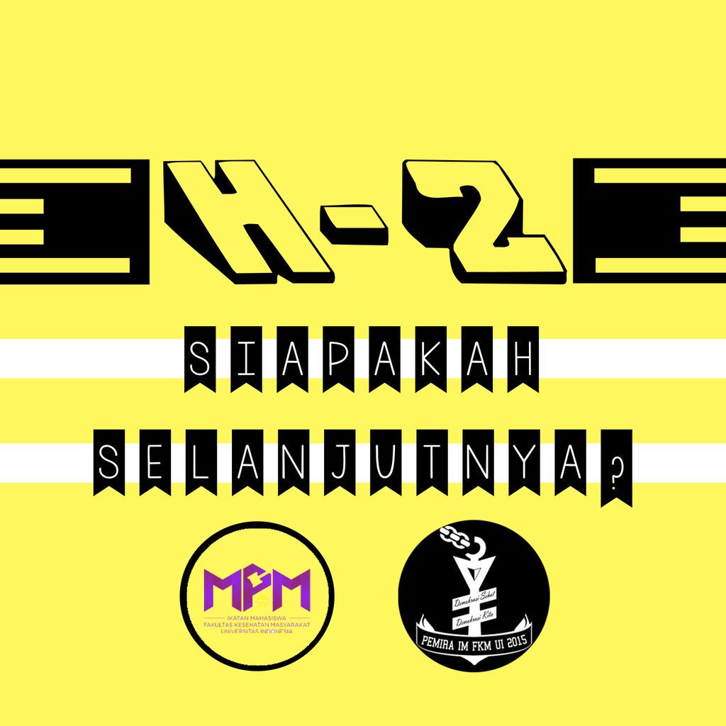 pemirafkmui's tweet image. SIAPAKAH SELANJUTNYA? @tatranesafkmui @teatertrotoarui @caturcinema @Ladorer_FKMUI @PasatwaFKMUI @Classygraph