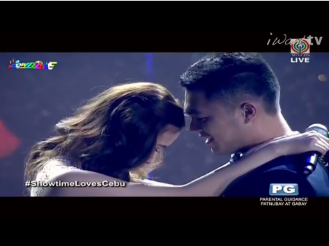 eloisamorong's tweet photo. Ms. Pastillas &amp; Mr. Pastillas ❤️ #ShowtimeLovesCebu @itsShowtimena http://t.co/m9DalhwK7s