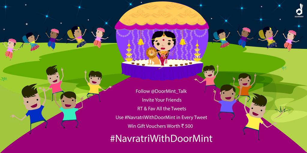 Folks! All Set for #NavratriWithDoorMint Contest Starts at 12 P.M !
Follow <a href="/DoorMint_Talk/">DoorMint</a> to Win FK Vouchers !
RT!