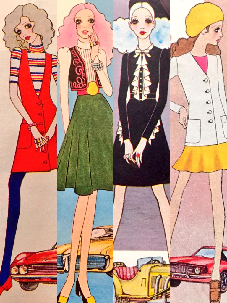 昭和元禄 アングラポップ 1968年 1970年 ファッション イラスト 佐藤昌彦氏 Http T Co Ckjuc9r8yo Twitter 昭和元禄 アングラポップ 1968年 1970年 ファッション イラスト 佐藤昌彦氏 Http T Co Ckjuc9r8yo Twitter