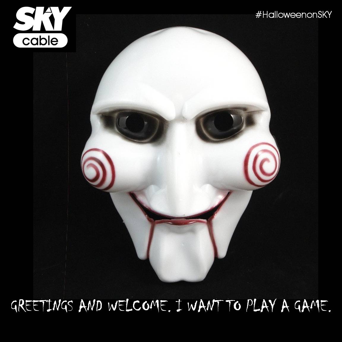 Sky Greetings And Welcome I Want To Play A Game Halloweenonsky Halloween Saw Jigsaw Http T Co Fhl1wiecns