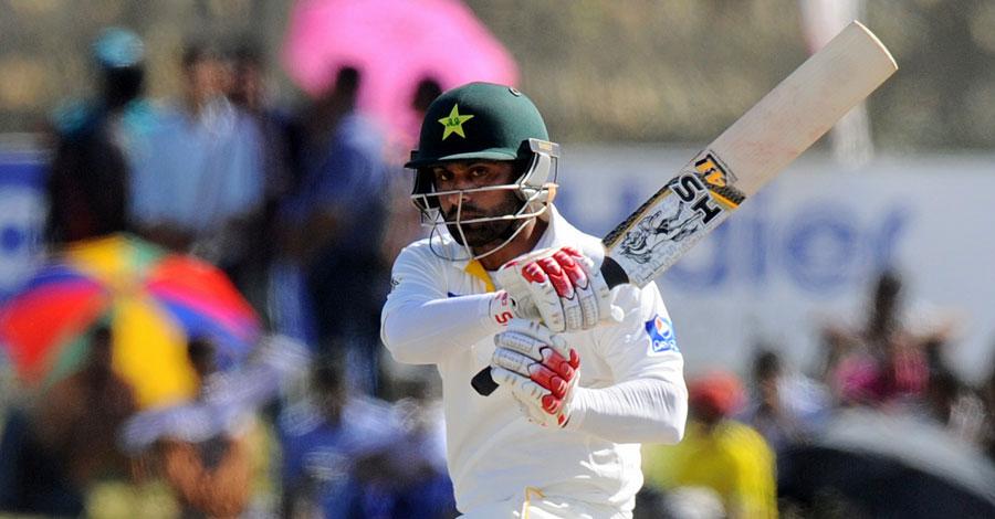 Happy birthday Mohammad Hafeez! 

He\s batting right now in the Abu Dhabi Test  