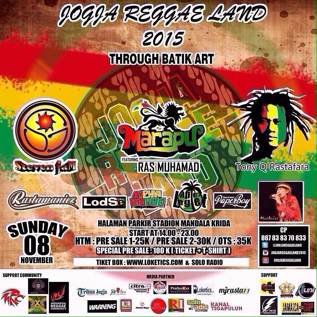 ig: 114itsgood (@114itsgood) on Twitter photo Festival Reggae|<a href="/jogjareggaeland/">Jogja Reggae Land #2</a> | Baca artikel lengkapnya :
onereggae.com/festival-regga…
#onereggae #magazine Festival Reggae|<a href="/jogjareggaeland/">Jogja Reggae Land #2</a> | Baca artikel lengkapnya :
onereggae.com/festival-regga…
#onereggae #magazine