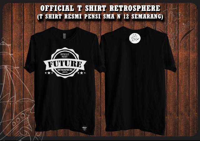 SMA N 12 Present
Official T Shirt Retrosphere
"T Shirt RESMI Pensi SMA N 12 Semarang"