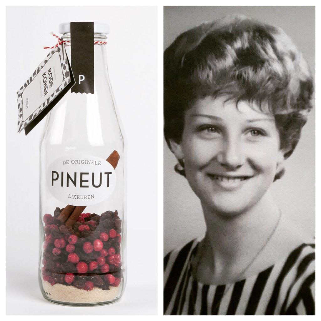 Nieuw! Rode Konen! Een neut voor Puck, de indirecte grondlegger van Pineut. Die hield wel van een bessie.