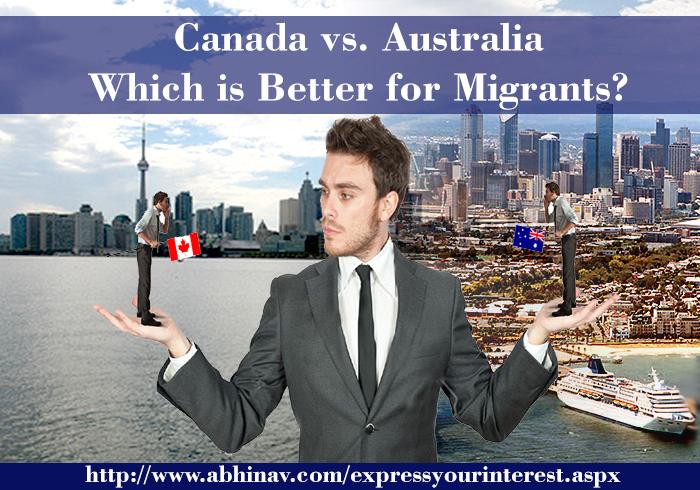 #ImmigrationToAustralia  V/s  #ImmigrationToCanada Choose your better destination country