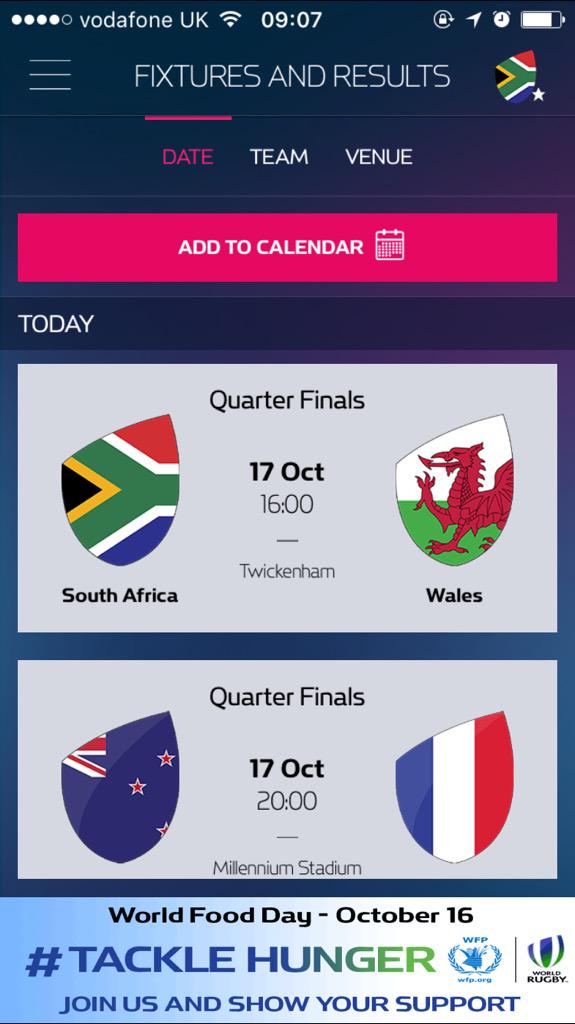 NiciMal's tweet image. #SpringboksvsWales @twickenham can't wait to be there