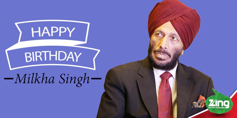 Many may also know him as the Flying Sikh ! A Happy Birthday to an aspiring legend & a true Indian - Milkha Singh! 