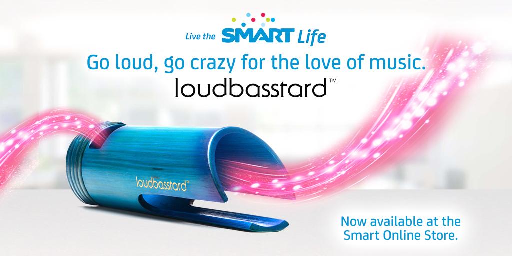 The proudly Filipino-made bamboo sound amplifier, #SmartLoudbasstard, is now available: smrt.ph/loudbasstard