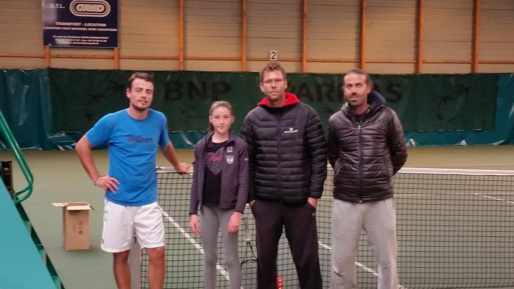 Merci à mon sponsor Tecnifibre,  pour cette matinée passée avec gael Cachard à la ligue du Lyonnais !