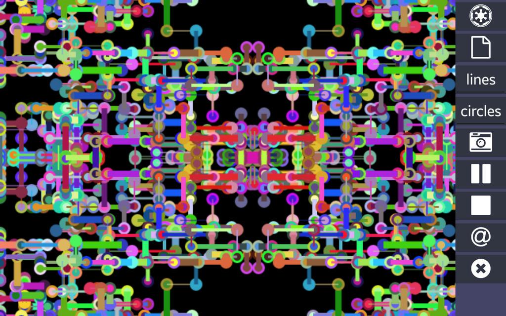 dlmmwebdisseny's tweet image. Random Art Generator (RAG code). #droidscript #javascript #snippets #code #android