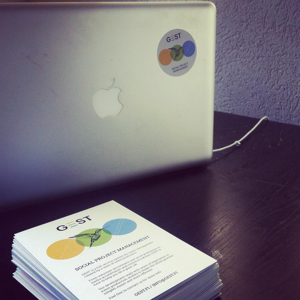 GESTsystem's tweet image. Kiitos reippaat #musicmedia2015 akkreditointi-ihmiset. Viimeisiä viedään #lauantai @MusicMedia2015