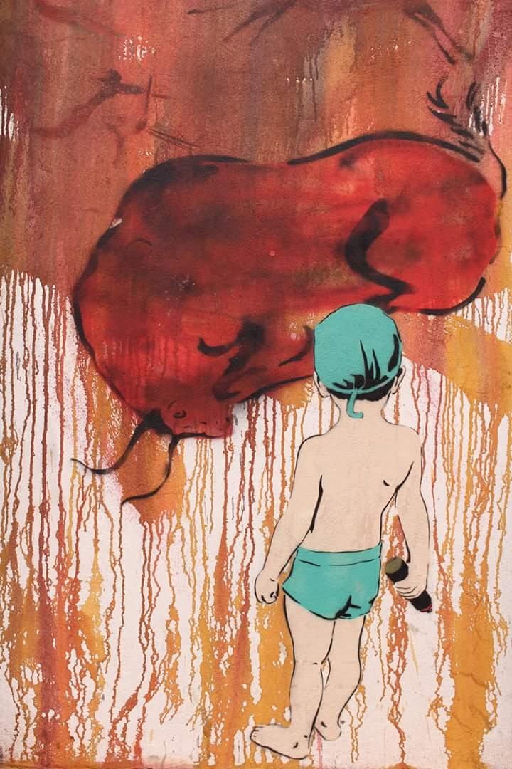 Palma també té pintura rupestre. Si no, temps al temps.