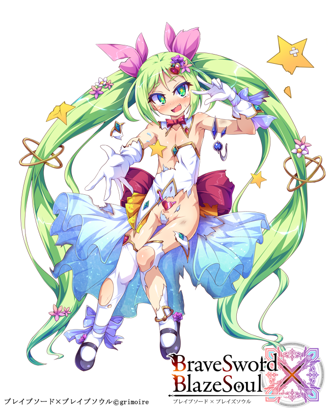 株式会社グリモア様のブレイブソード×ブレイズソウルで「戦杖ベローナ」ちゃんを描かせて頂きました メダル交換所でお迎えできます現金大好きジュニアアイドル魔剣ちゃんですです 