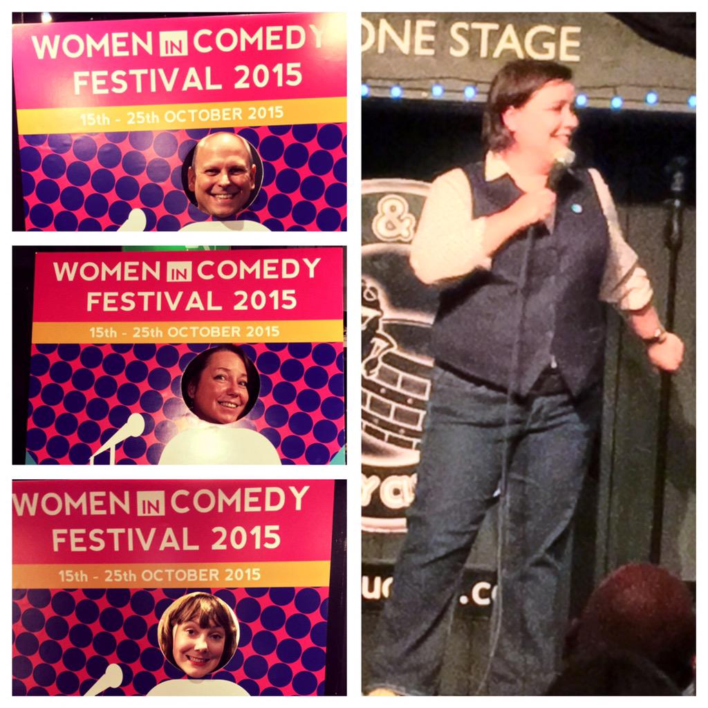 @womenincomedyuk #manchestercomedy #mcrcomedyfestival. Our launch night antics! Still 8 days to run, get yr tickets.