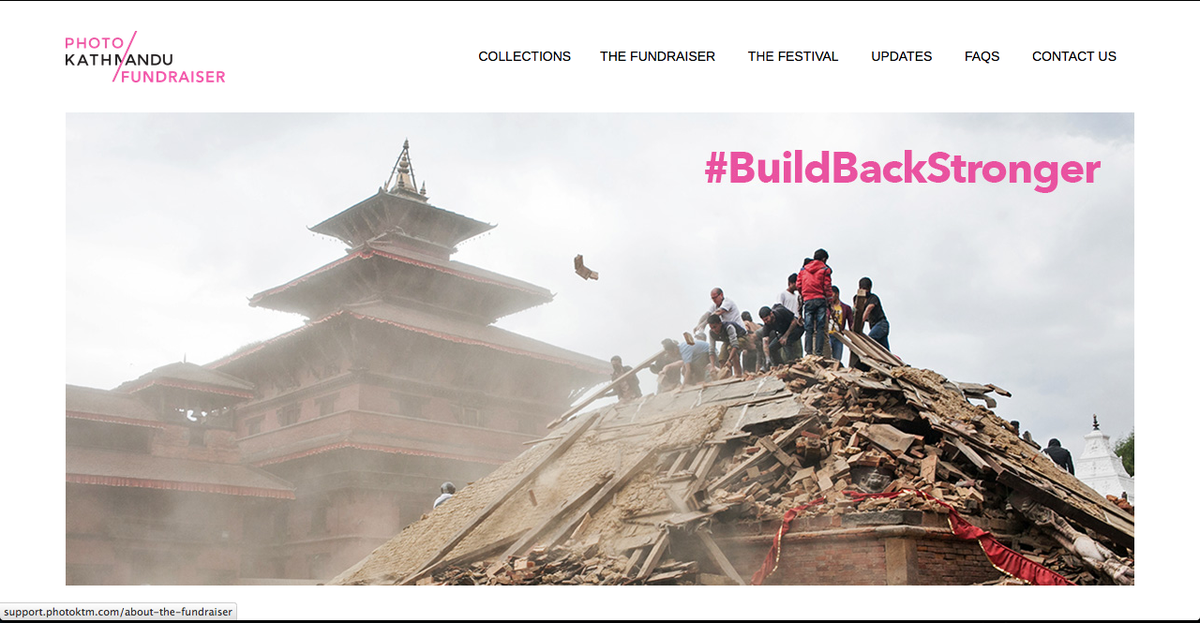 Yes #photoktm is still raising funds to support rebuilding heritage sites in Patan: support.photoktm.com