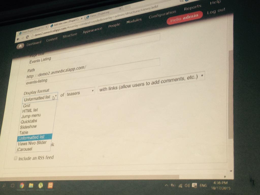 isalmanhaider's tweet image. Damn man !! Have u ever seen a screen that zoomed ? NO ... -_-

#drupalcamppeshawar #drupalcamp #drupal