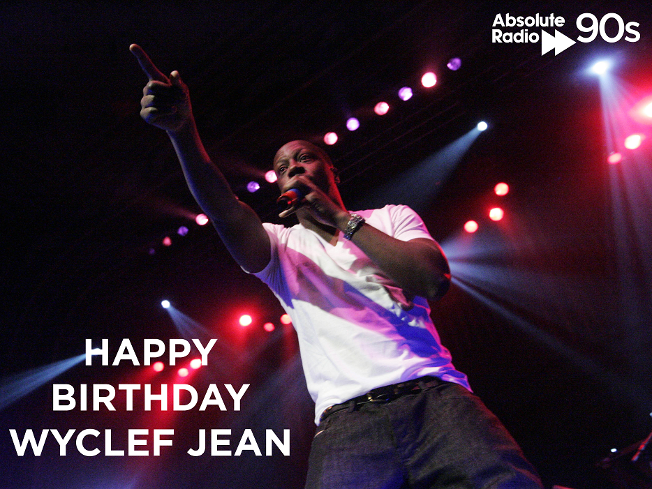 Happy Birthday Wyclef Jean!
We love the Fugees. 