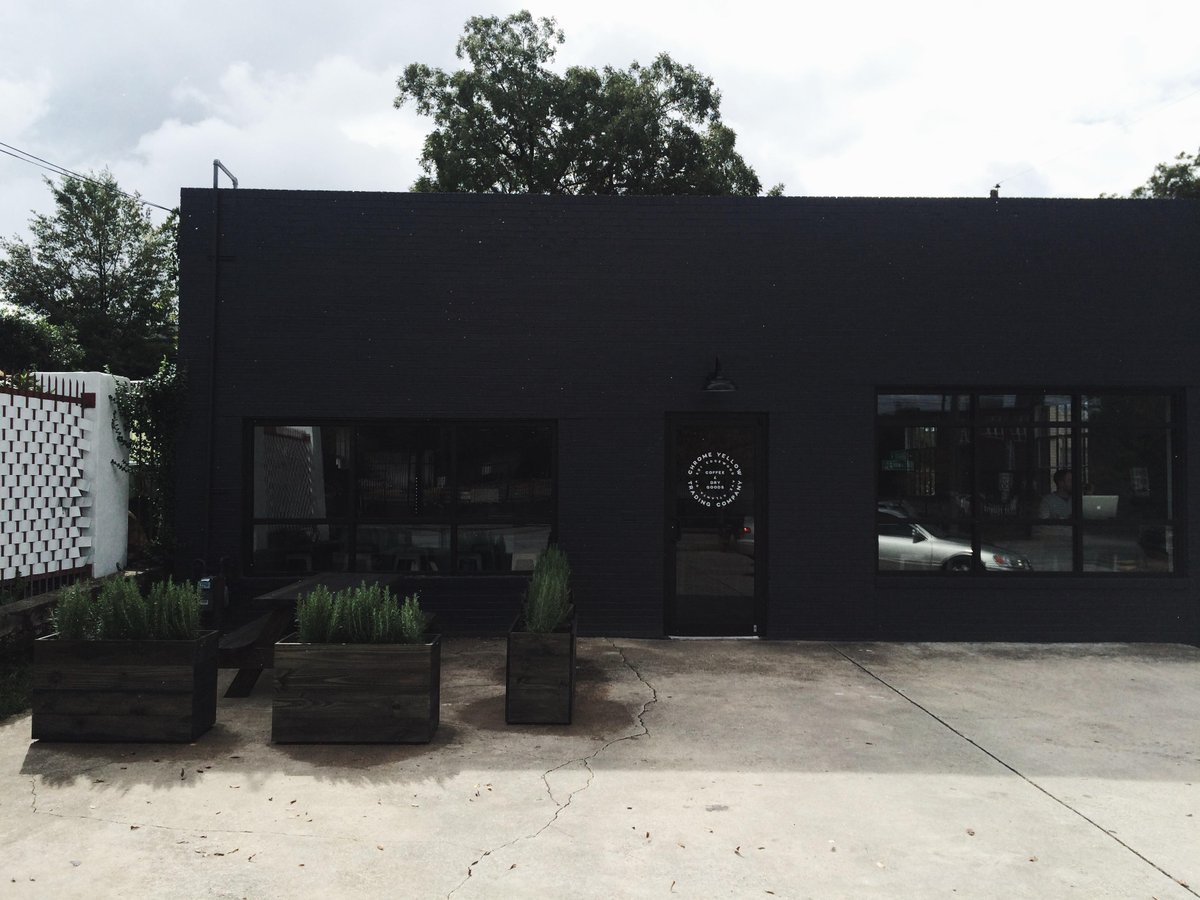 outdoor hangs are finally here. come have a coffee out on our new patio.