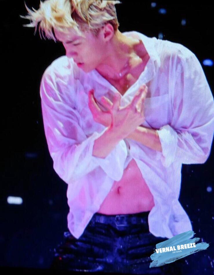 151017 TEL광저우 진짜섹시ㅜㅜㅜㅜ흑 #SEHUN #세훈 | 인스티즈