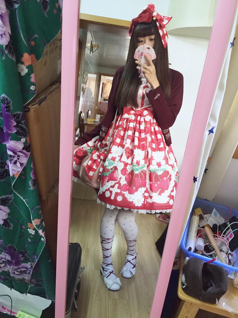 sakura960401's tweet photo. #angelicpretty  ⁽⁽ૢ(⁎❝ົཽω❝ົཽ⁎)✧ http://t.co/Fq3XwoMjJL