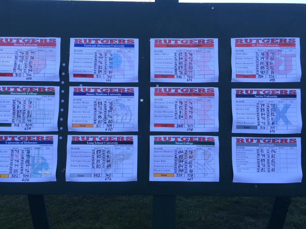 JMUWGolf's tweet image. Final round at Rutgers about to start. Need a great round today to make a comeback! #LowTemps #LowScores