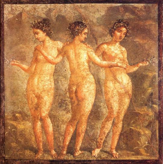 #DonneInArte #DonneDiPompei 3Grazie @alecoscino @PaolaChiocchi @silvia_lablonde @battiata62 @FlaminiMarina @Hakflak