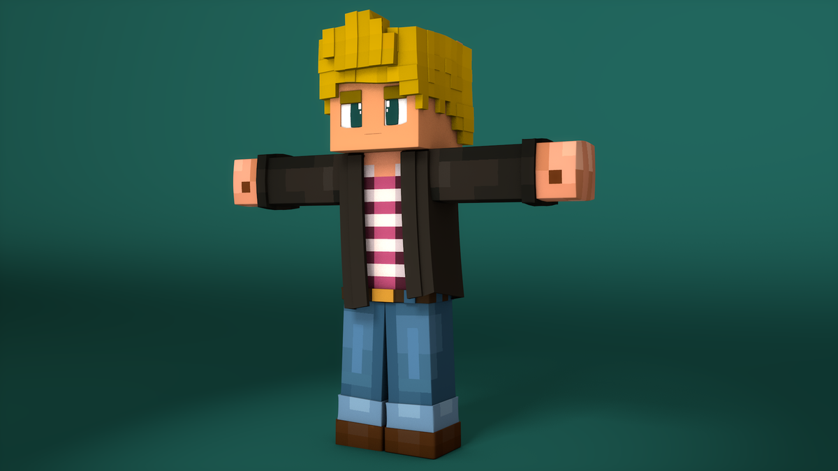 Originql 🌐 on Twitter: "Minecraft Story Mode Models: Jesse 